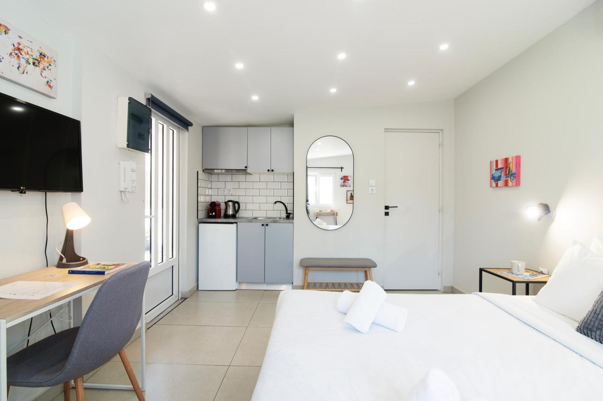 Chic Rooftop Studio W/ Terrace - Near Acropolis Atenas Exterior foto