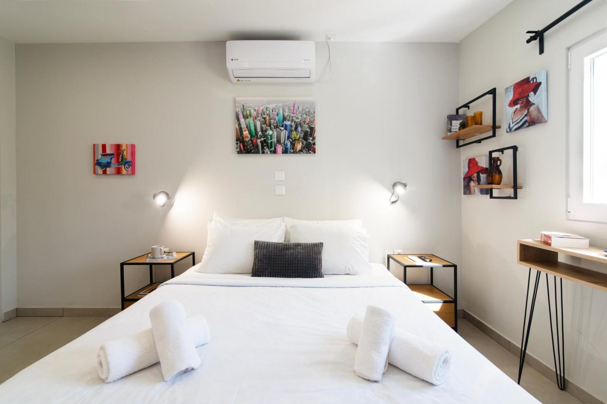 Chic Rooftop Studio W/ Terrace - Near Acropolis Atenas Exterior foto